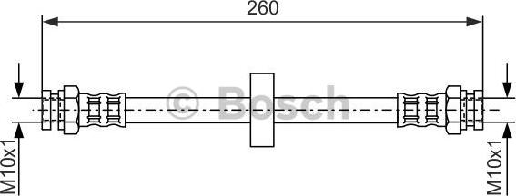 BOSCH 1 987 476 092 - Jarruletku inparts.fi