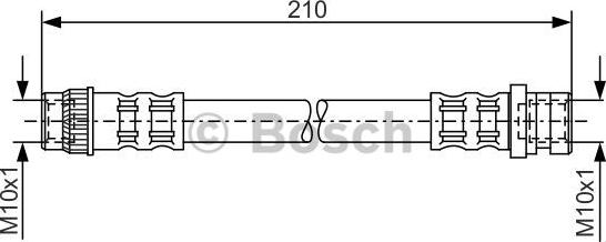 BOSCH 1 987 476 068 - Jarruletku inparts.fi