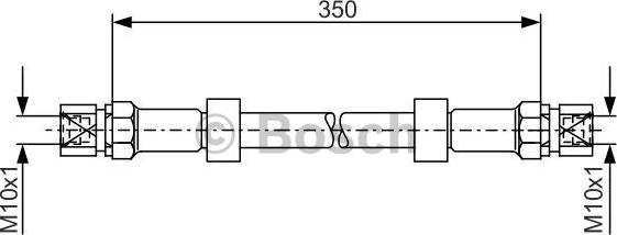 BOSCH 1 987 476 008 - Jarruletku inparts.fi