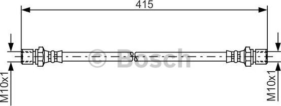 BOSCH 1 987 476 011 - Jarruletku inparts.fi