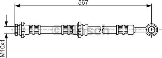 BOSCH 1 987 476 196 - Jarruletku inparts.fi