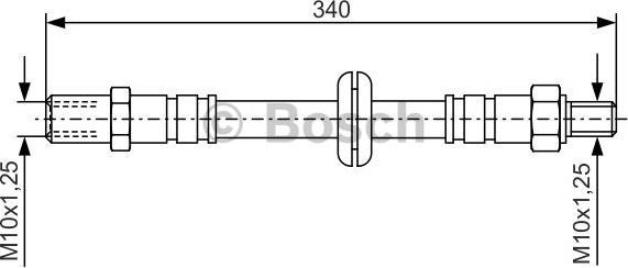 BOSCH 1 987 476 191 - Jarruletku inparts.fi