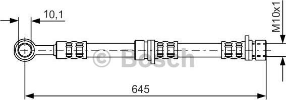 BOSCH 1 987 476 155 - Jarruletku inparts.fi