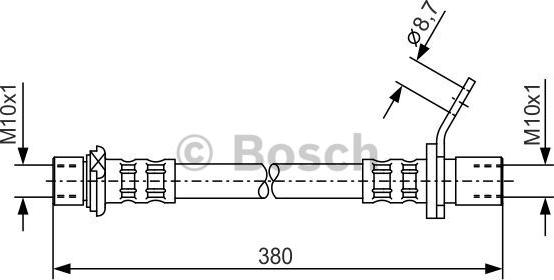 BOSCH 1 987 476 160 - Jarruletku inparts.fi