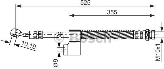 BOSCH 1 987 476 189 - Jarruletku inparts.fi