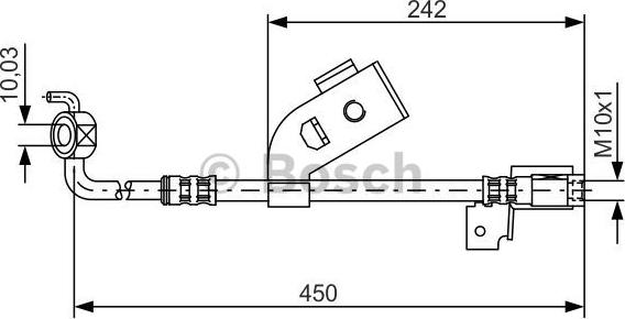 BOSCH 1 987 476 184 - Jarruletku inparts.fi