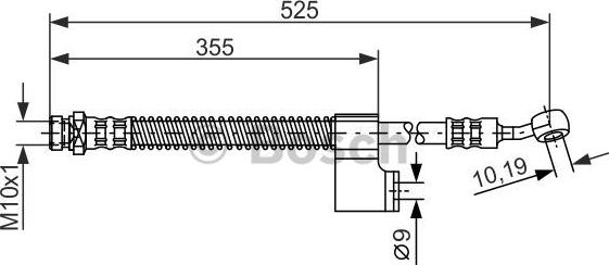 BOSCH 1 987 476 188 - Jarruletku inparts.fi