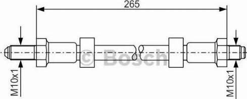 BOSCH 1 987 476 123 - Jarruletku inparts.fi