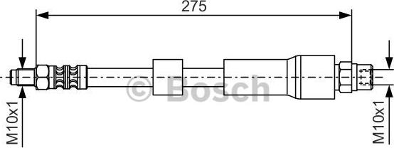 BOSCH 1 987 476 174 - Jarruletku inparts.fi