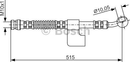 BOSCH 1 987 476 899 - Jarruletku inparts.fi