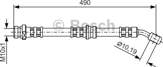 BOSCH 1 987 476 895 - Jarruletku inparts.fi