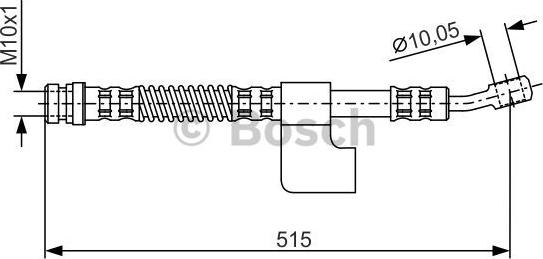 BOSCH 1 987 476 897 - Jarruletku inparts.fi