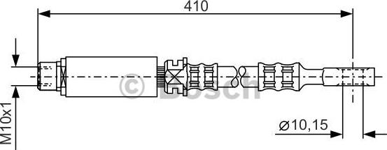 BOSCH 1 987 476 805 - Jarruletku inparts.fi