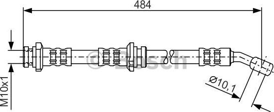 BOSCH 1 987 476 801 - Jarruletku inparts.fi