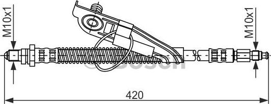 BOSCH 1 987 476 817 - Jarruletku inparts.fi