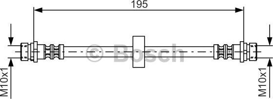 BOSCH 1 987 476 884 - Jarruletku inparts.fi