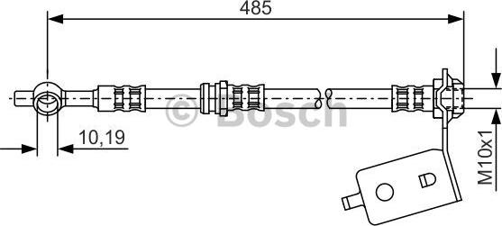 BOSCH 1 987 476 367 - Jarruletku inparts.fi