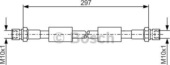 BOSCH 1 987 476 380 - Jarruletku inparts.fi