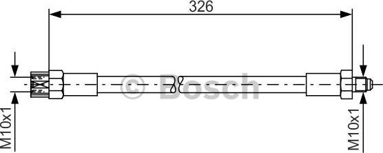 BOSCH 1 987 476 339 - Jarruletku inparts.fi