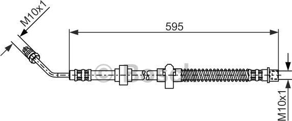 BOSCH 1 987 476 372 - Jarruletku inparts.fi