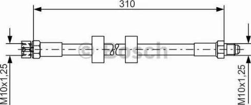 BOSCH 1 987 476 240 - Jarruletku inparts.fi