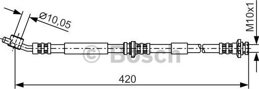 BOSCH 1 987 476 790 - Jarruletku inparts.fi