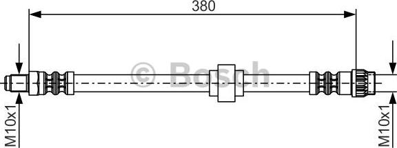 BOSCH 1 987 476 700 - Jarruletku inparts.fi