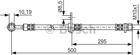 BOSCH 1 987 476 736 - Jarruletku inparts.fi