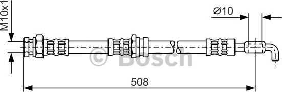 BOSCH 1 987 476 733 - Jarruletku inparts.fi