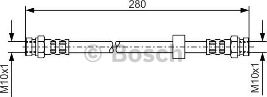 BOSCH 1 987 476 732 - Jarruletku inparts.fi