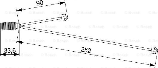 BOSCH 1 987 473 558 - Kulumisenilmaisin, jarrupala inparts.fi