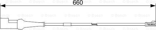 BOSCH 1 987 473 552 - Kulumisenilmaisin, jarrupala inparts.fi