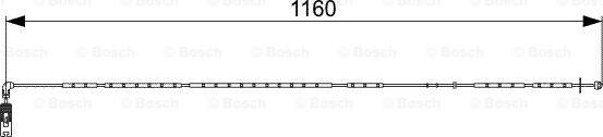 BOSCH 1 987 473 048 - Kulumisenilmaisin, jarrupala inparts.fi