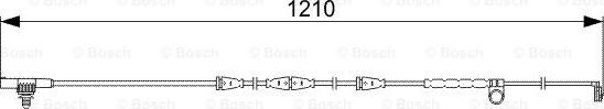 BOSCH 1 987 473 054 - Kulumisenilmaisin, jarrupala inparts.fi