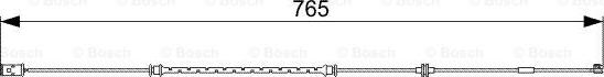 BOSCH 1 987 473 018 - Kulumisenilmaisin, jarrupala inparts.fi