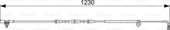 BOSCH 1 987 473 022 - Kulumisenilmaisin, jarrupala inparts.fi