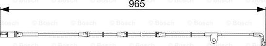 BOSCH 1 987 473 027 - Kulumisenilmaisin, jarrupala inparts.fi