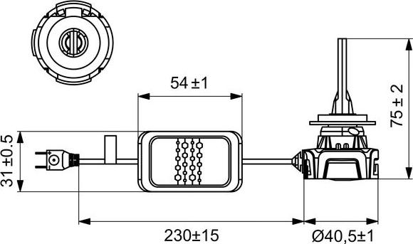 BOSCH 1 987 301 557 - Polttimo, kaukovalo inparts.fi