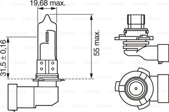 BOSCH 1 987 302 152 - Polttimo, kaukovalo inparts.fi