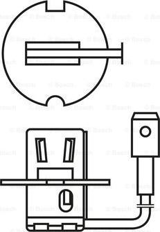 BOSCH 1 987 301 006 - Polttimo, kaukovalo inparts.fi