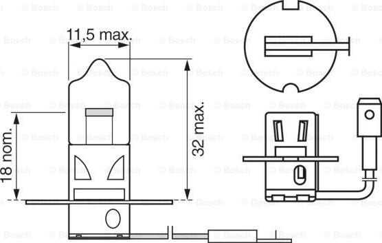 BOSCH 1 987 301 006 - Polttimo, kaukovalo inparts.fi