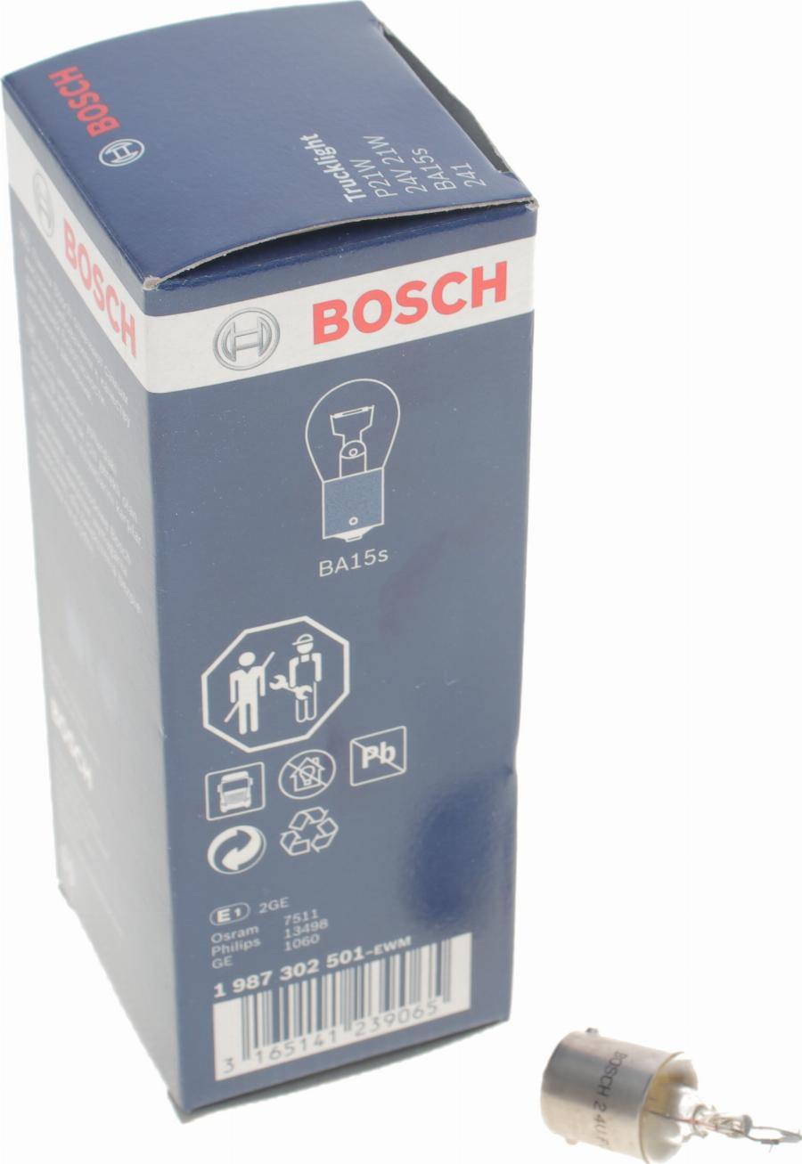 BOSCH 1.987.302.501 - Polttimo, vilkkuvalo inparts.fi