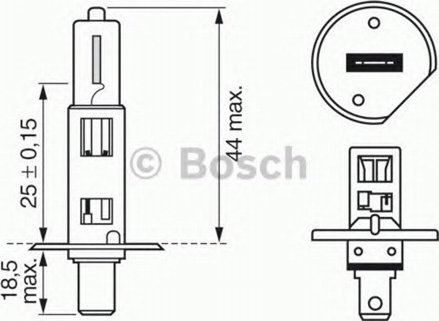 BOSCH 1987302013 - Polttimo, kaukovalo inparts.fi