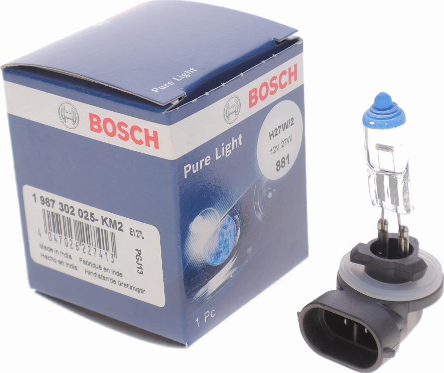 BOSCH 1 987 302 025 - Hehkulankapolttimo, sumuvalo inparts.fi