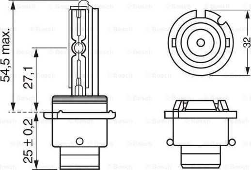 BOSCH 1 987 302 851 - Polttimo, ajovalo inparts.fi