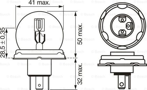 BOSCH 1 987 302 826 - Polttimo, kaukovalo inparts.fi