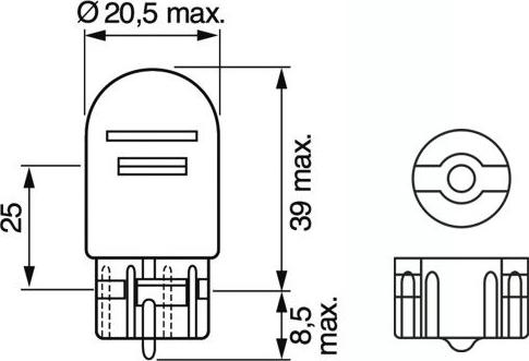 BOSCH 1 987 302 823 - Polttimo, vilkkuvalo inparts.fi