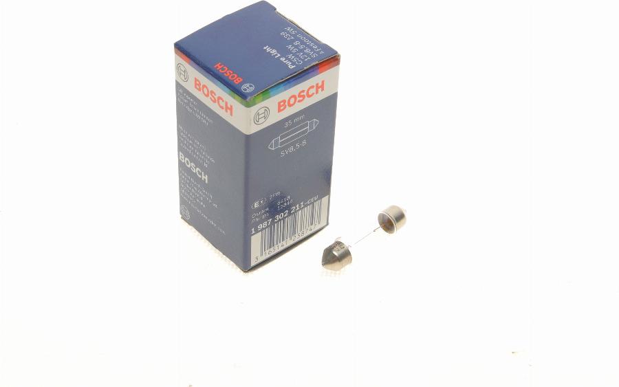 BOSCH 1 987 302 211 - Polttimo, rekisterikilvenvalo inparts.fi