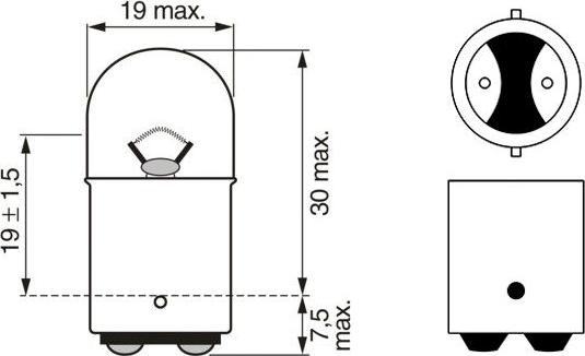 BOSCH 1 987 302 237 - Polttimo, vilkkuvalo inparts.fi