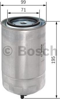 BOSCH 1 457 434 402 - Polttoainesuodatin inparts.fi